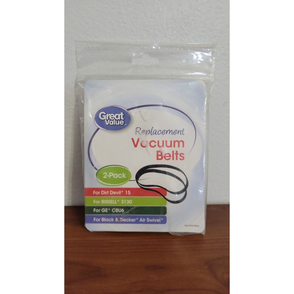 Dirt Devil 15/ Bissell 3130/ GE CBU6/ Black & Decker Air Swivel Vacuum Belts